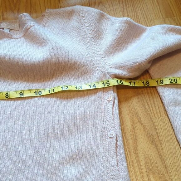 Bendetta B Light Pink Wool Cashmere Blend Boat Neck Sweater Made in Italy SZ S - Picture 6 of 7